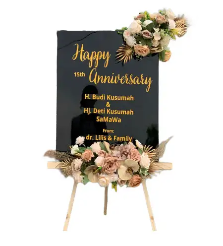 Papan Bunga Akrilik Pante Bidari